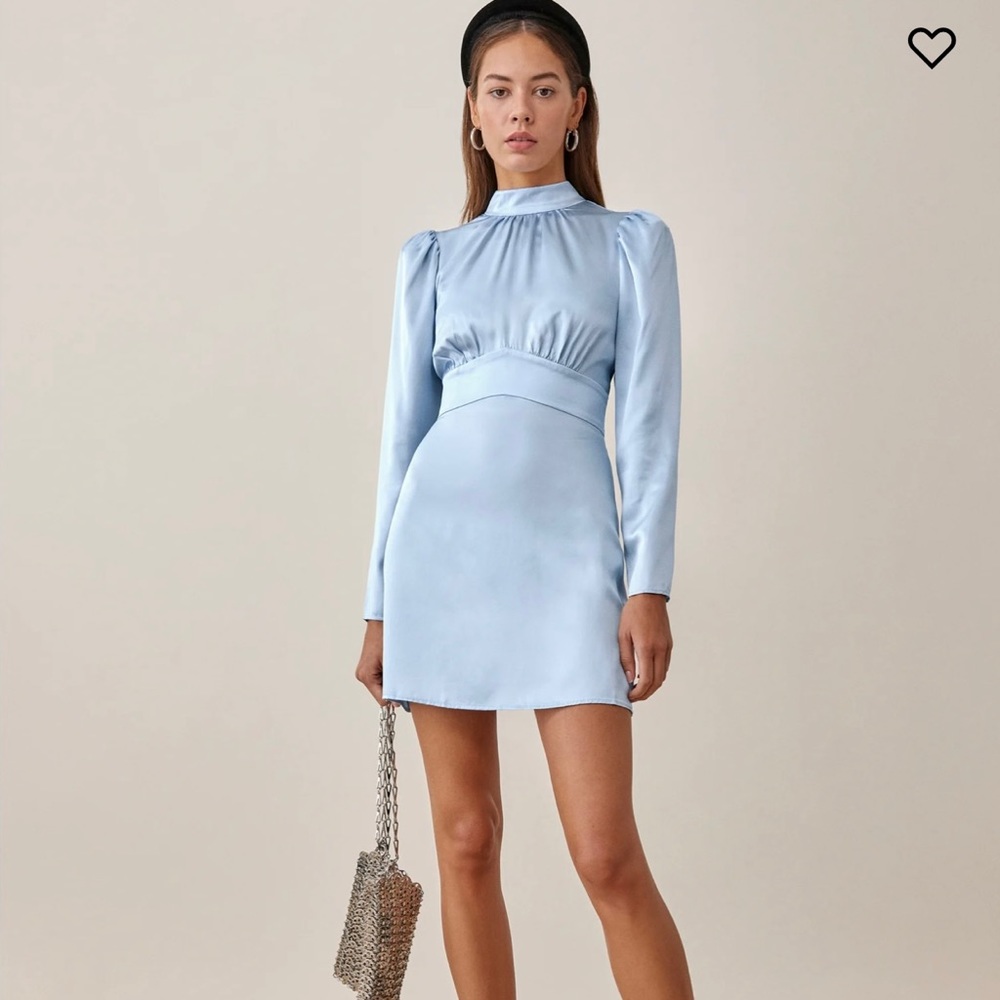 Reformation Samuel Silk Dress